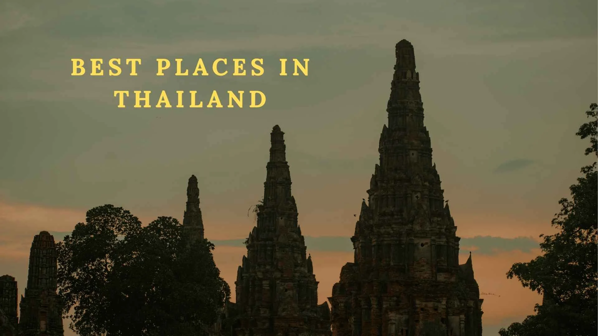 best places in thailand